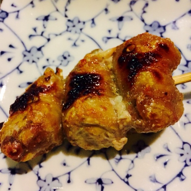 鸡肉串烧