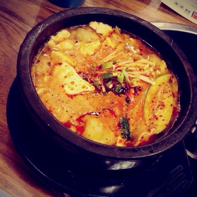 泡菜豆腐