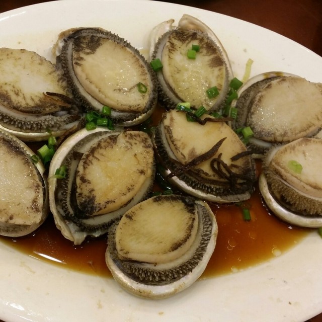 陳皮蒸鮑魚
