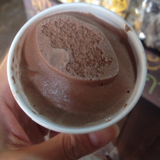 ไอศกรีมนมแกะ chocolate 