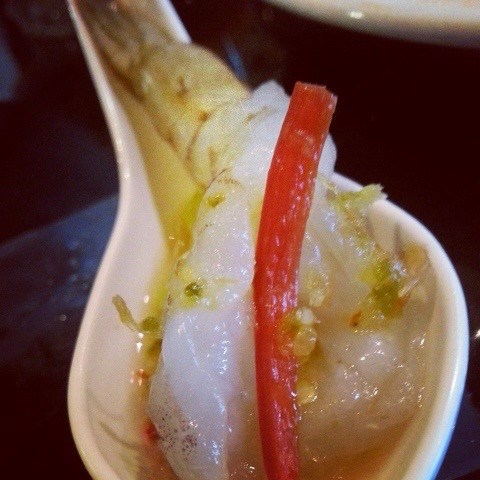 กุ้งพล่า
