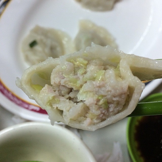 豬肉大白菜水餃