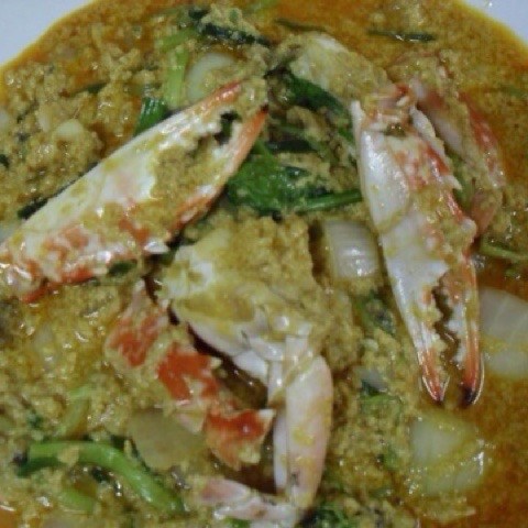 ปูผัดผงกะหรี่