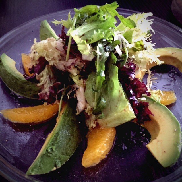 柚子牛油果沙津