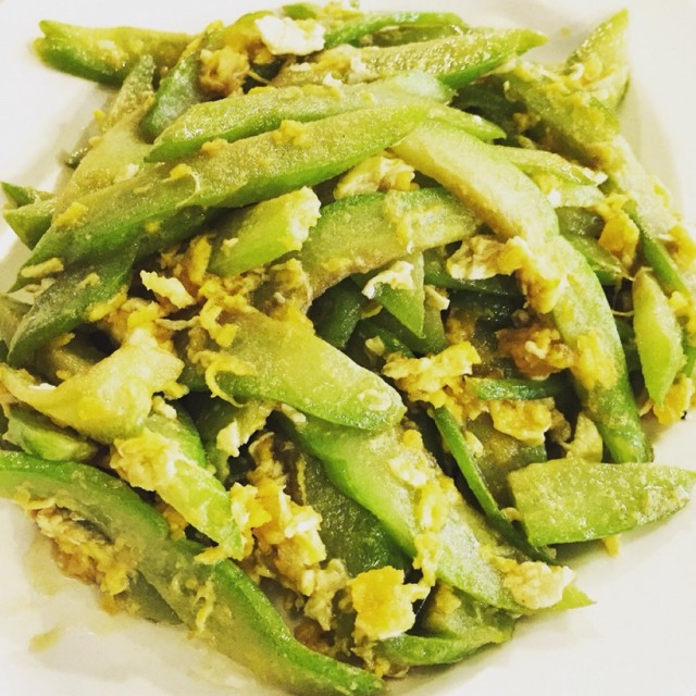 Bitter Gourd with Salted Egg