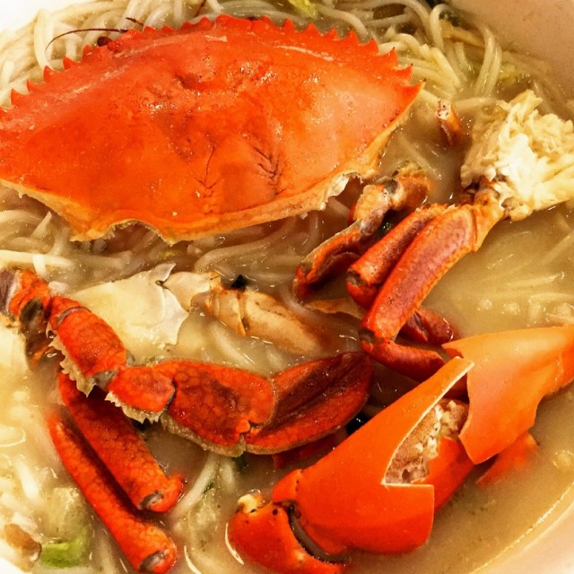 Crab Bee Hoon Soup