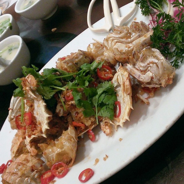 椒盐濑尿虾