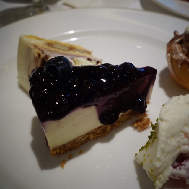 blueberry cheese cake