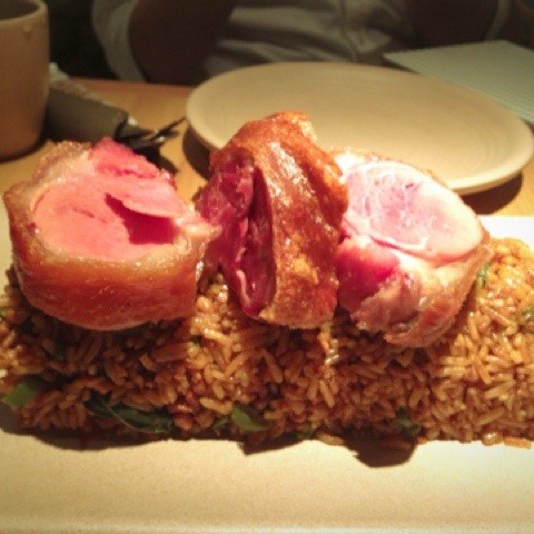 飯炒得很香,但豬手煮得略微偏乾