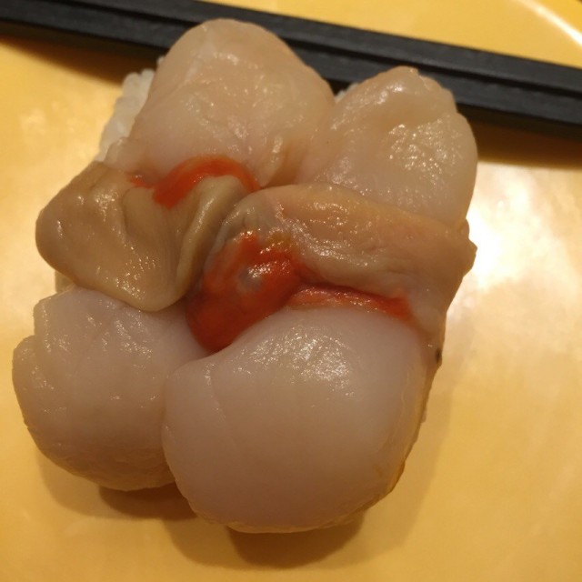 好大隻，好味道！可能都係因為放左一陣，顏色有點暗啞。哈哈！