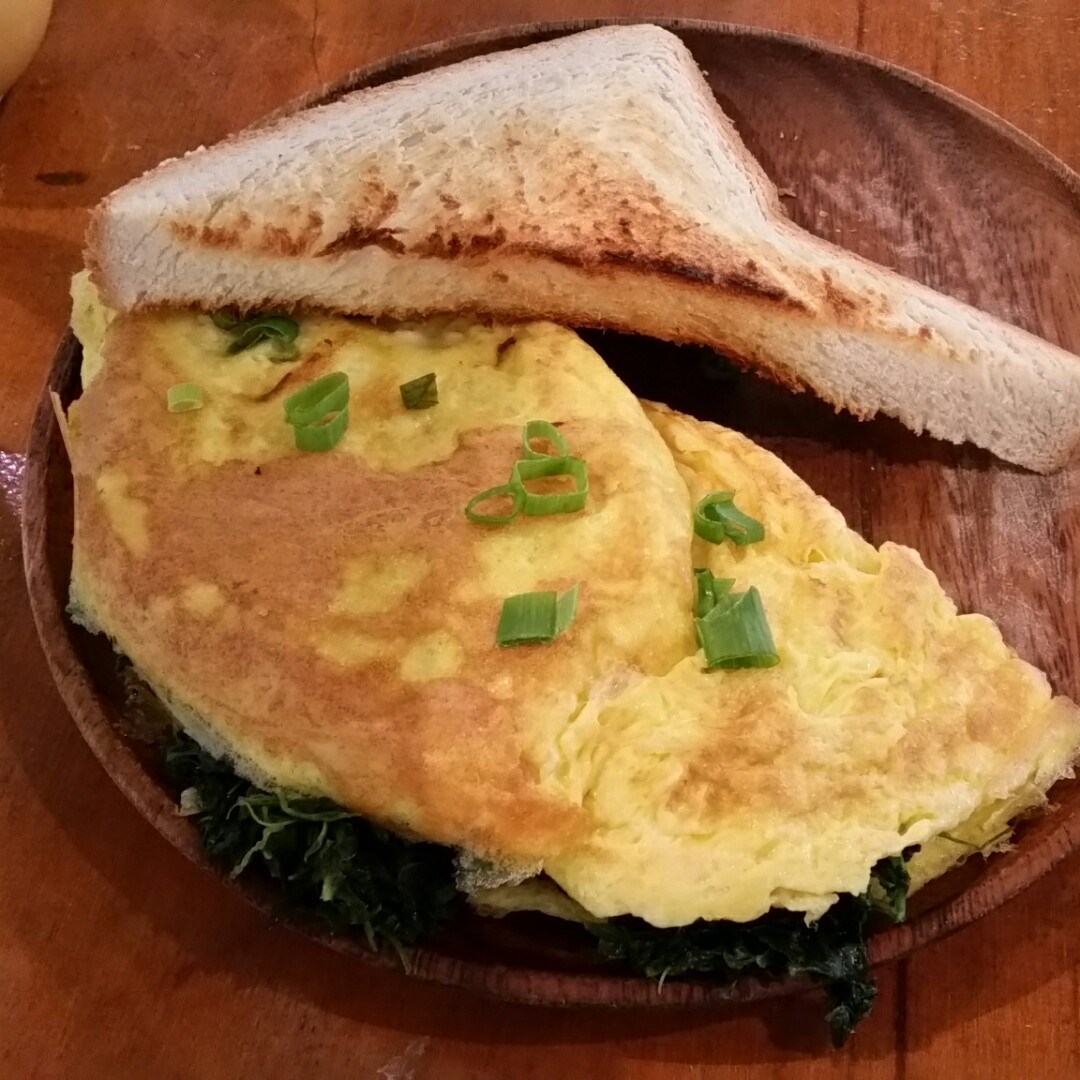 avocado spinach omelete - 香港上環的corner kitchen cafe | openri