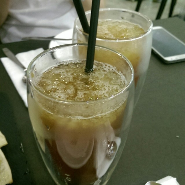 凍蜜桃茶