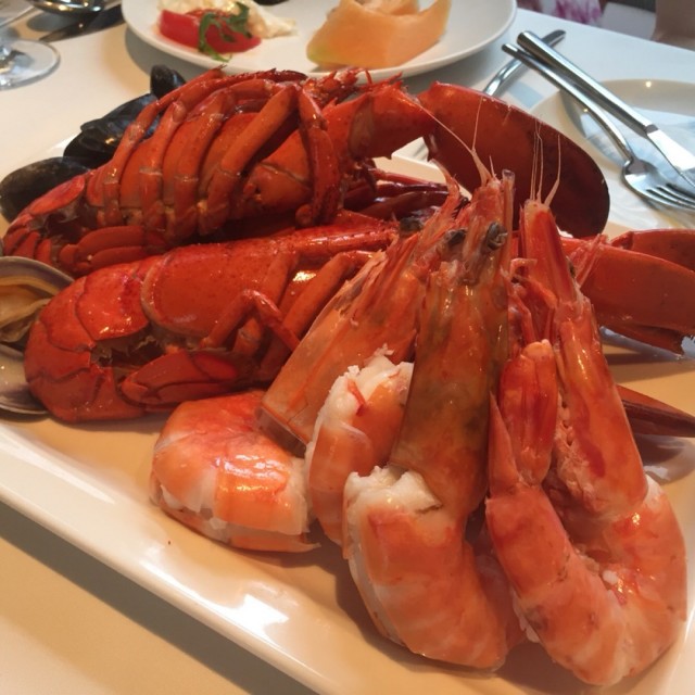 Seafood platter