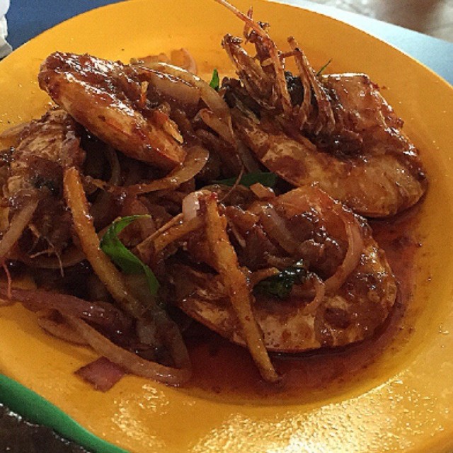 Sambal Prawns