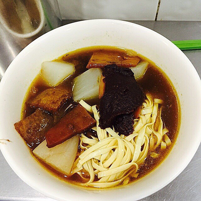豬皮蘿蔔魷魚粗麵💓
