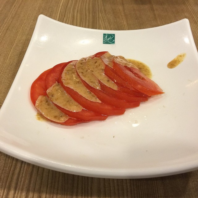 芝麻酱番茄