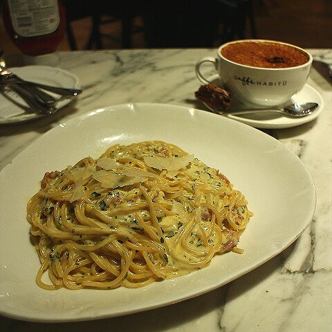 卡邦尼蛋汁煙肉意粉