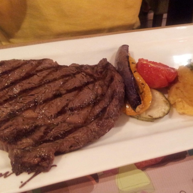 肉眼扒