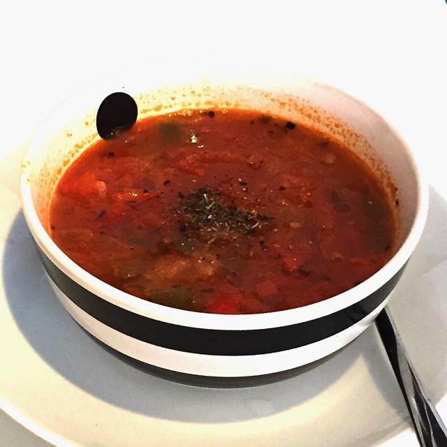 Mixed vegetables soup