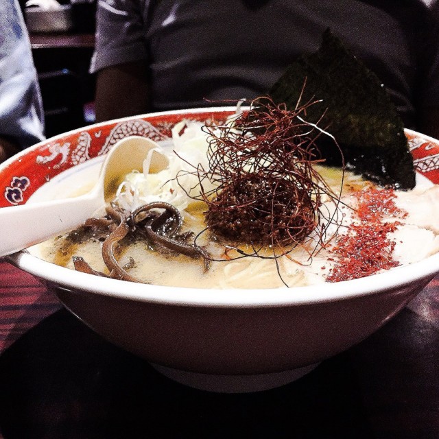 辛口肉味噌拉面