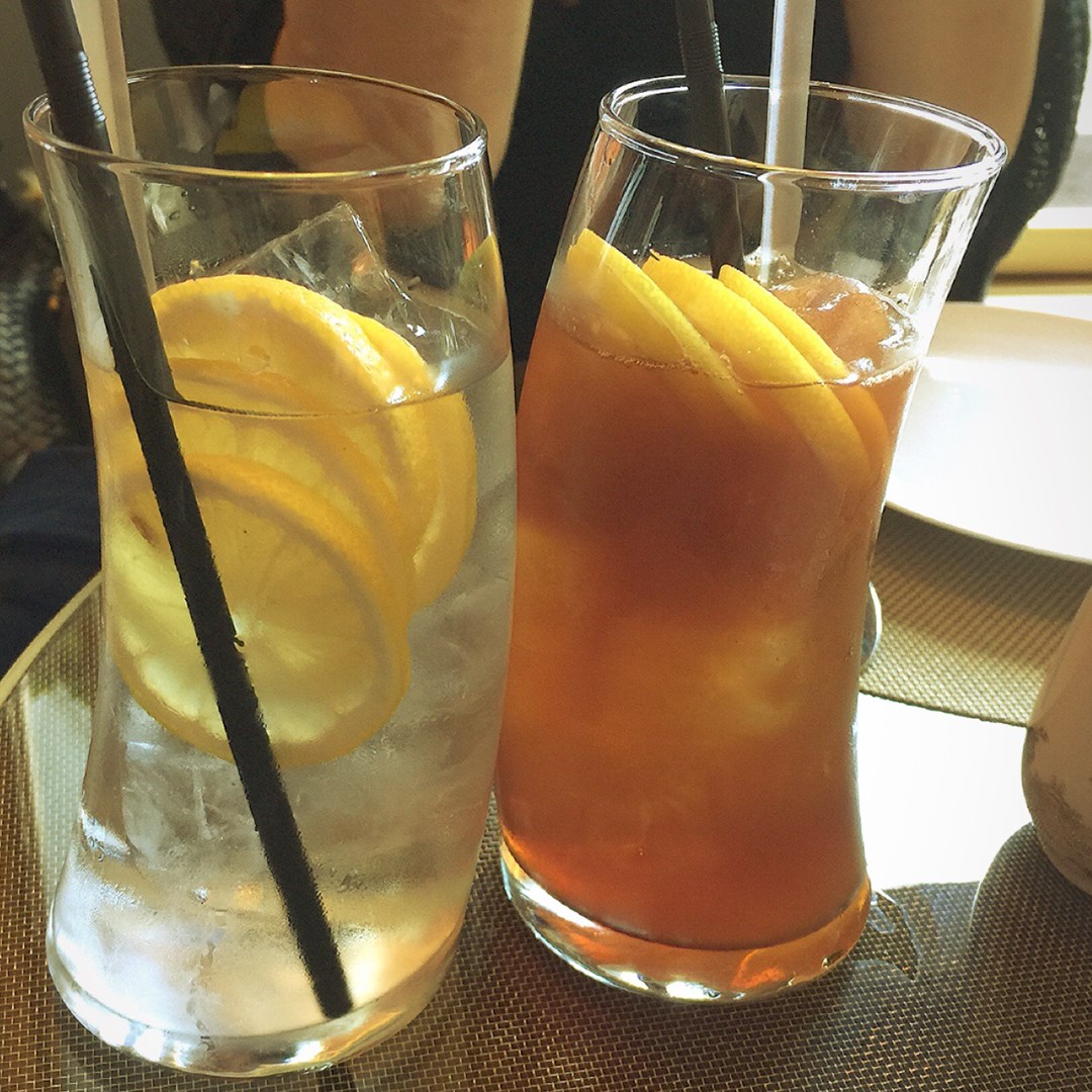 iced lemon tea