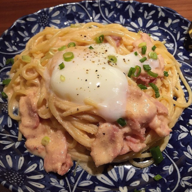 Mentaiko Carbonara