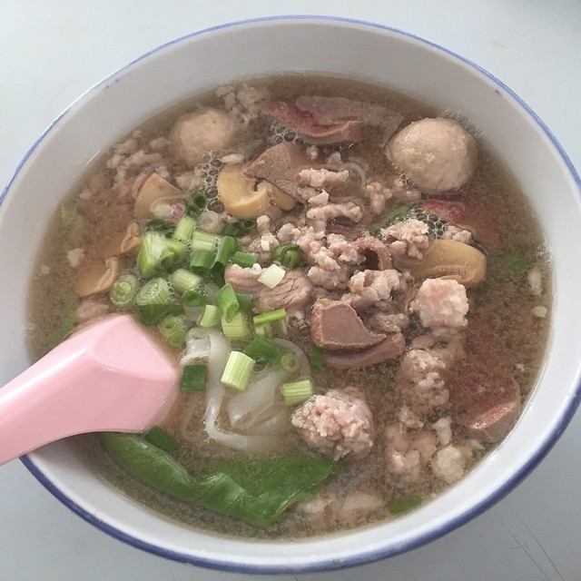 Minced meat Noodle soup
