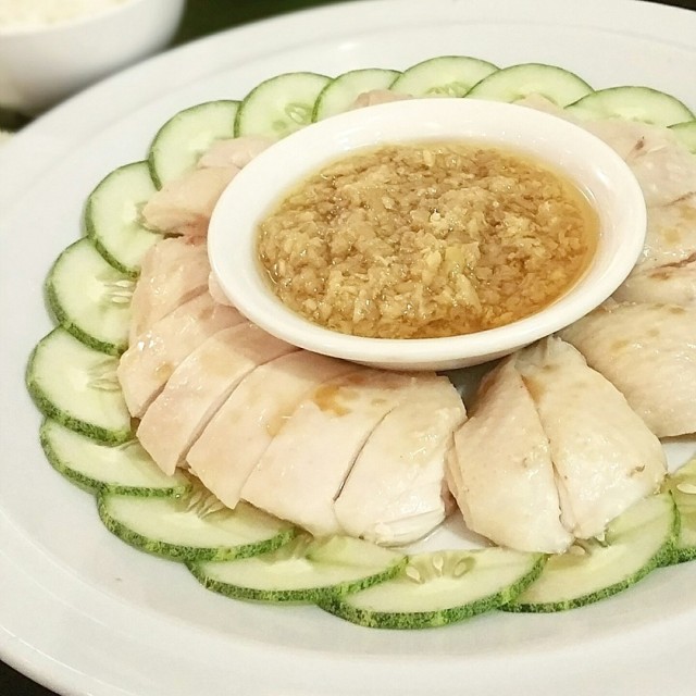 Sansui Chicken with Minced Ginger