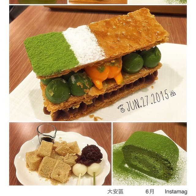 抹茶愛好者的天堂～滿滿的抹茶～超幸福的💕