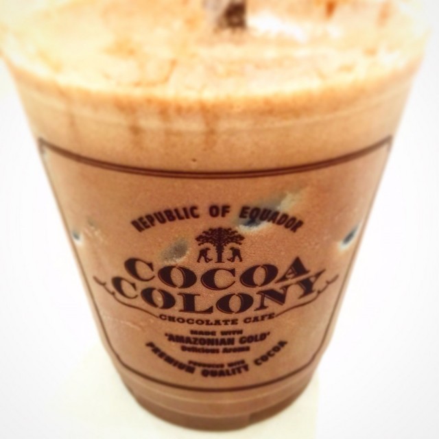 Iced Cocoa Shakerato 