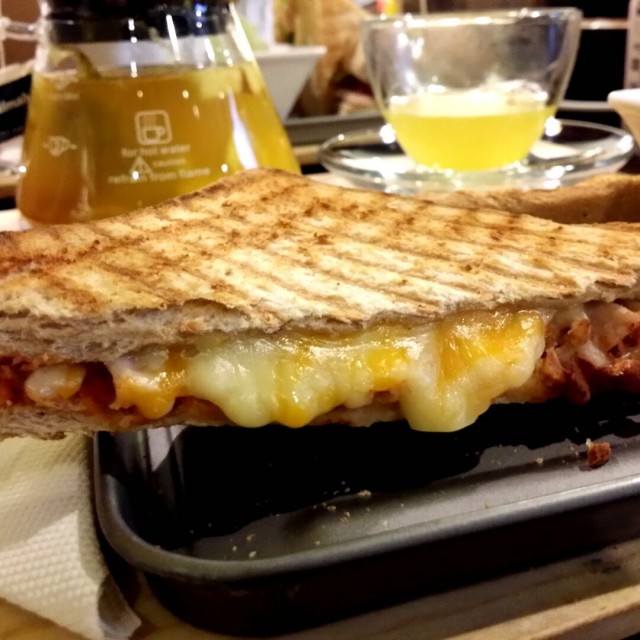 墨西哥辣雞帕尼尼