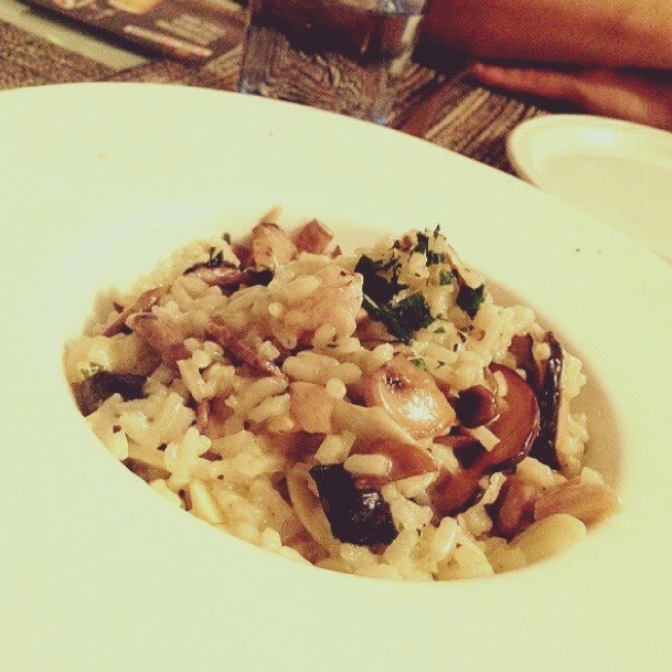 Risotto with Mushroom & Chicken