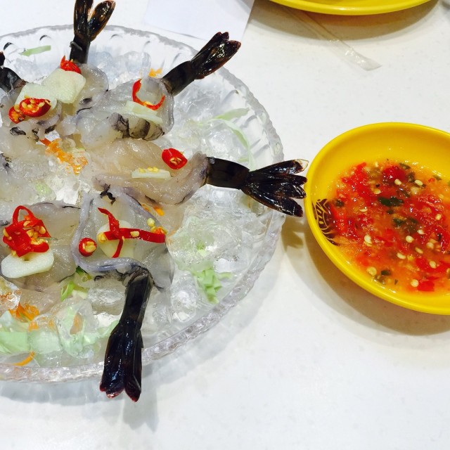 細細隻 好爽口 配埋醬 辣辣地好開胃