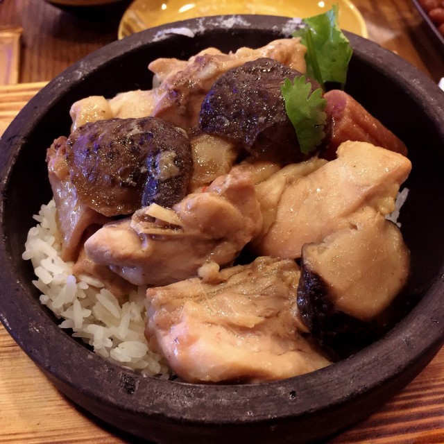臘腸北菇雞飯