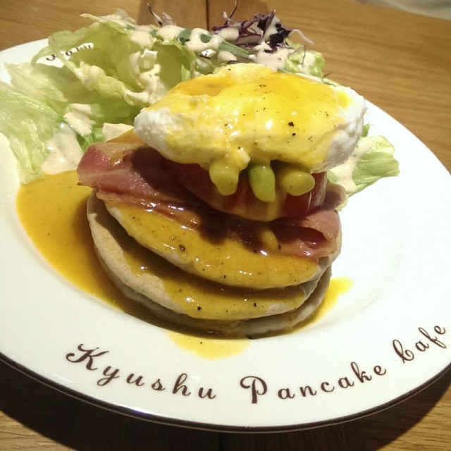 二訪-但今天的蛋過熟 沒有蛋液流出來