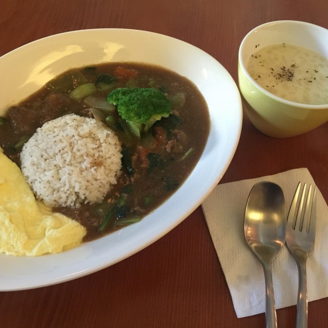 沙茶羊肉飯