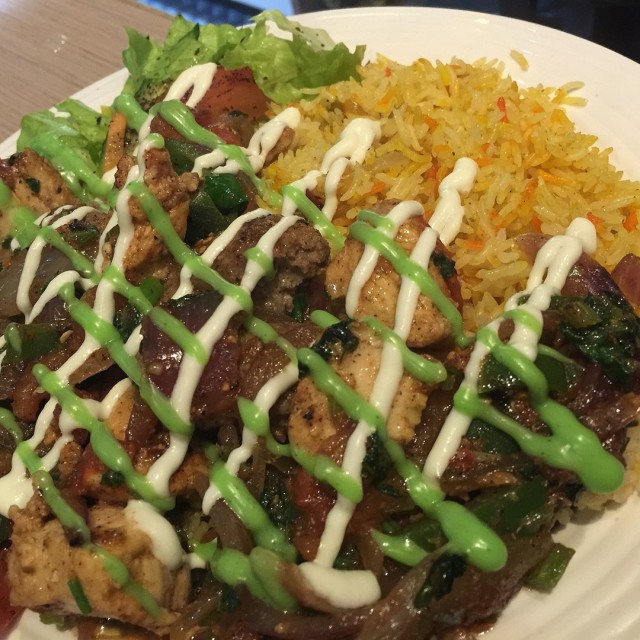土耳其羊肉配水稻飯