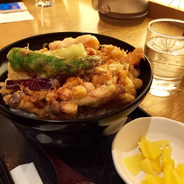 特上天婦羅餅丼