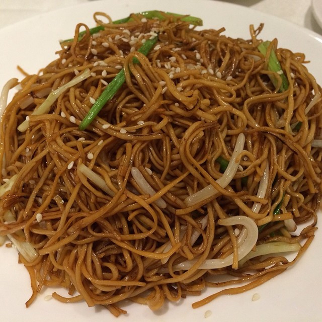XO Sauce Noodles with Spring Onion