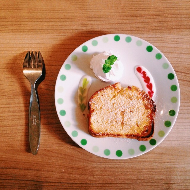 手工甘薯乳酪磅蛋糕