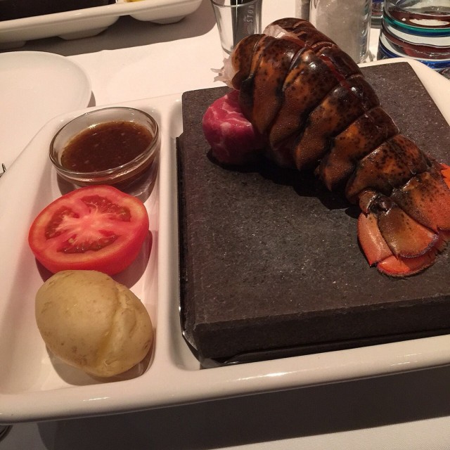 Steak with Lobster tail