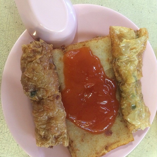 Carrot Cake and Xiang "Zhu" Roll