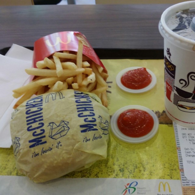 McChicken meal 