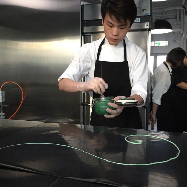 Start of an art-piece.