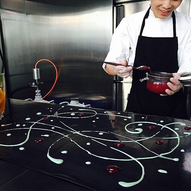 See the smile of the chef. Enjoy!