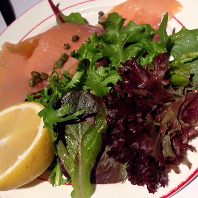 Salmon salad