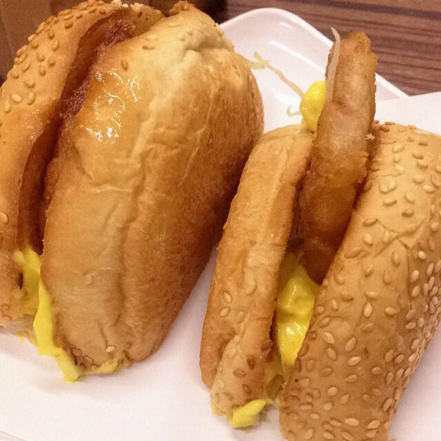 蜜糖芥末豬扒包