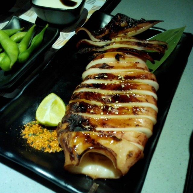 超值~$20+10%咁大隻~ 醬汁配上有厚度的魷魚~正