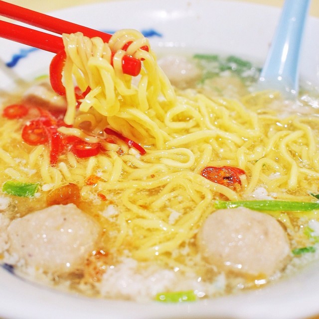 Minced Meat Noodle Soup