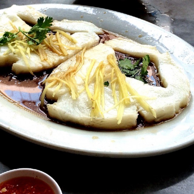 Steamed Cod Fish